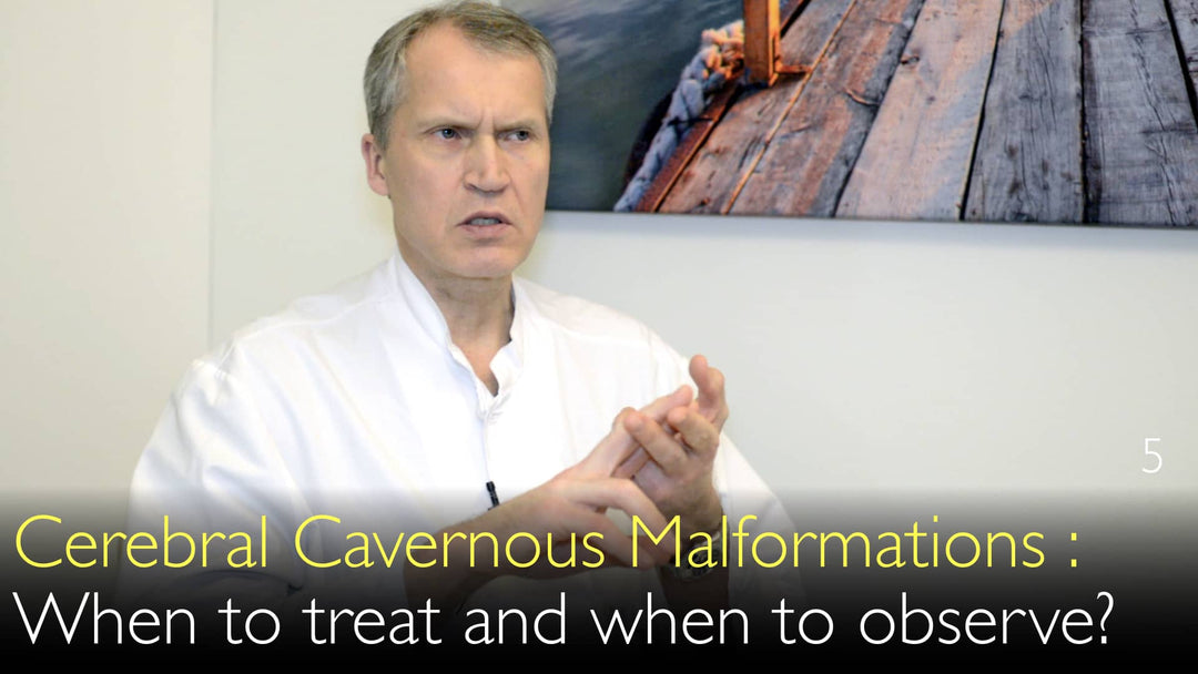 Malformações Cavernosas Cerebrais: Quando Intervir e Quando Observar? 
 
 Tratamento cirúrgico