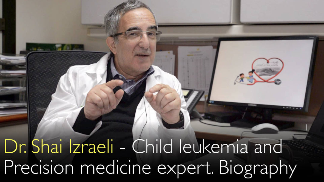 Dr. Shai Izraeli. Oncologia Pediátrica, Leucemia Infantil, Especialista em Medicina de Precisão. Biografia. 0