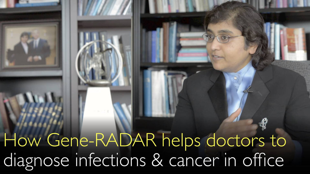 Como o Gene-RADAR auxilia no diagnóstico de infecções e câncer?
O Gene-RADAR é uma tecnologia inovadora que utiliza detecção molecular para identificar patógenos e alterações