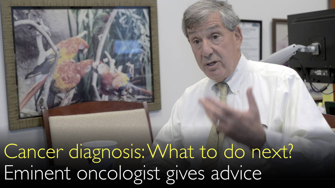 Novo diagnóstico de câncer: o que fazer a seguir? Oncologista renomado esclarece.