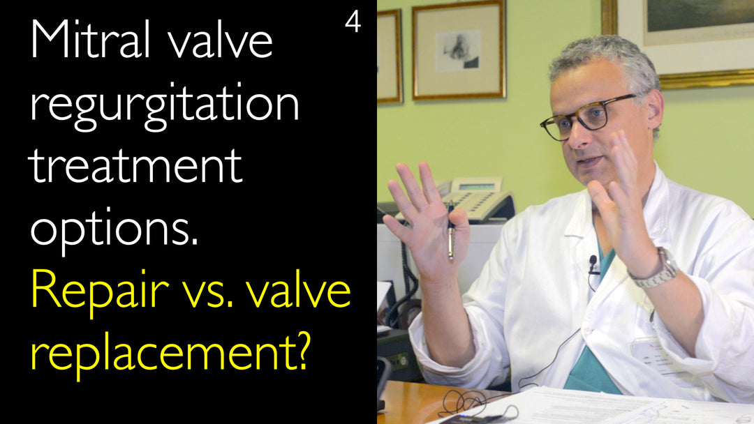 Opções de Tratamento para Regurgitação Mitral 
 A escolha entre  reparo valvar  e  substituição valvar  depende de diversos fatores, como a anatomia da válvula, a idade do
