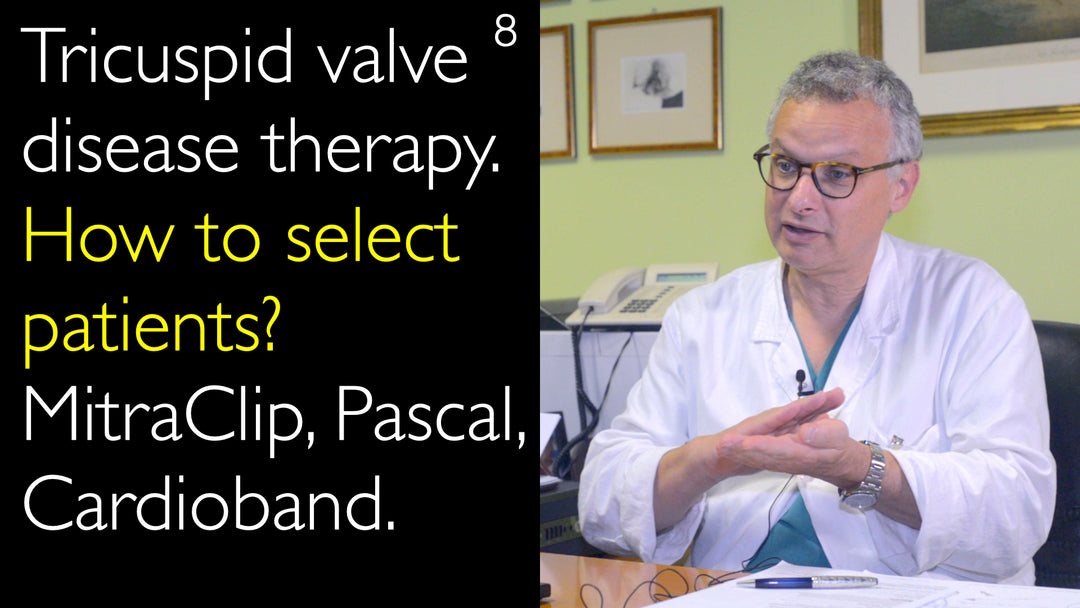 Terapia para doença da valva tricúspide
