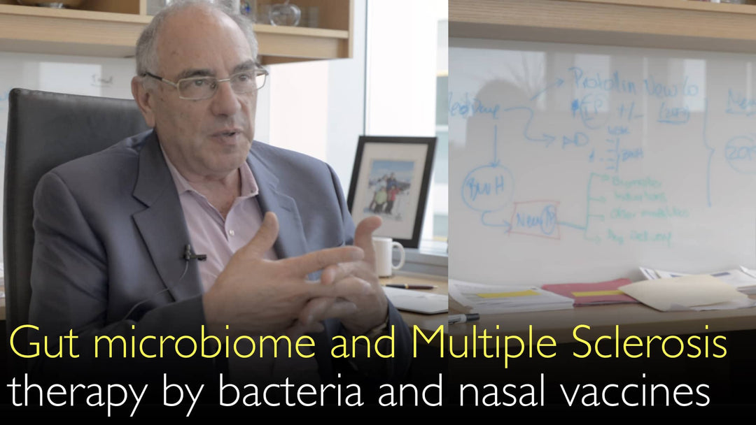 Microbioma intestinal e Esclerose Múltipla. Tratamento da esclerose múltipla com bactérias e vacinas nasais. 5