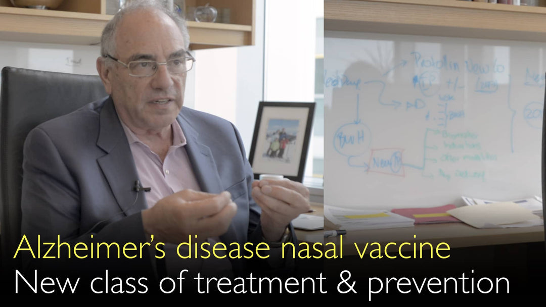 Vacina nasal para prevenir o Alzheimer. Novo tratamento para os estágios iniciais da doença. 6
