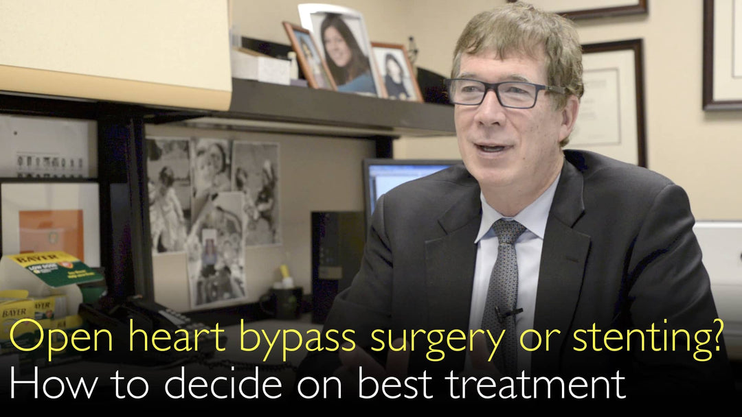 Cirurgia de revascularização miocárdica com circulação extracorpórea ou implante de stent coronariano? Como decidir? 7 fatores a considerar.