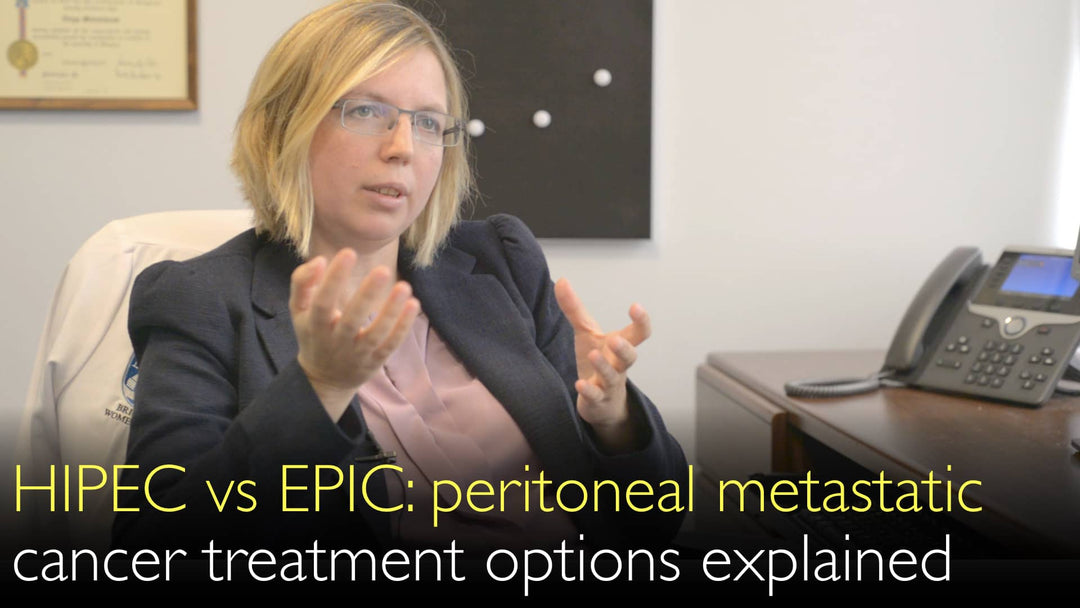 HIPEC versus EPIC: Comparação de tratamentos para câncer peritoneal metastático.