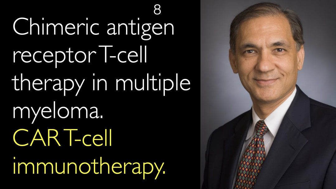 Imunoterapia com células CAR T no mieloma múltiplo. Terapia com células T com receptor de antígeno quimérico. 8