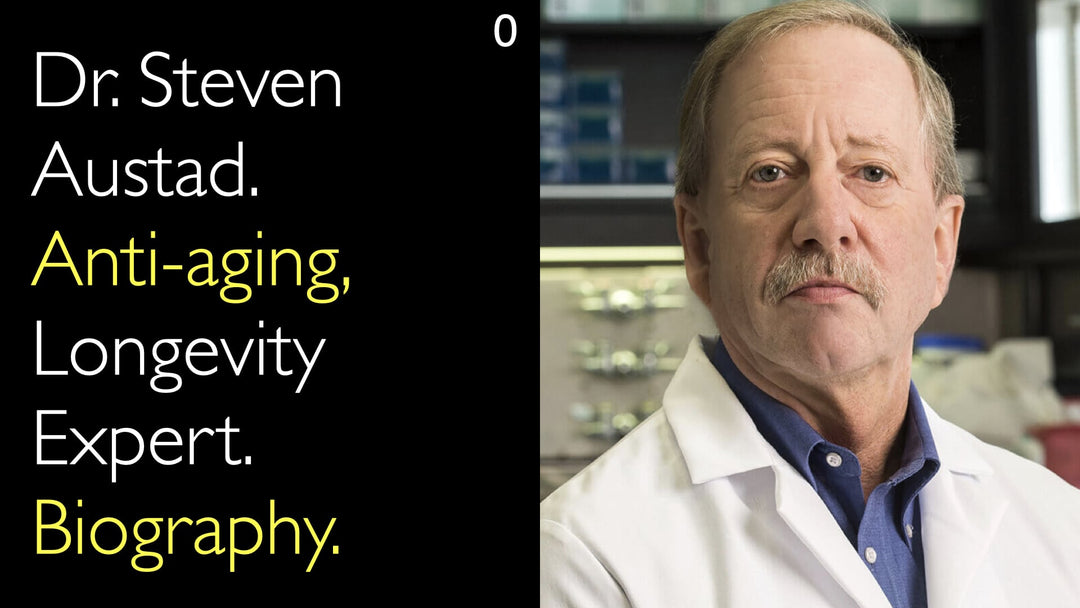 Dr. Steven Austad. Especialista em Antienvelhecimento e Longevidade. Biografia. 0