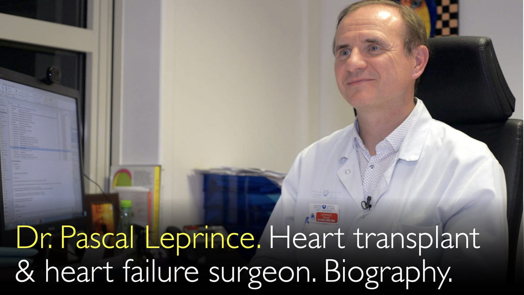 Dr. Pascal Leprince. Transplante cardíaco, cirurgia cardíaca, insuficiência cardíaca avançada, especialista em ECMO (Oxigenação por Membrana Extracorpórea). Biografia. 0
