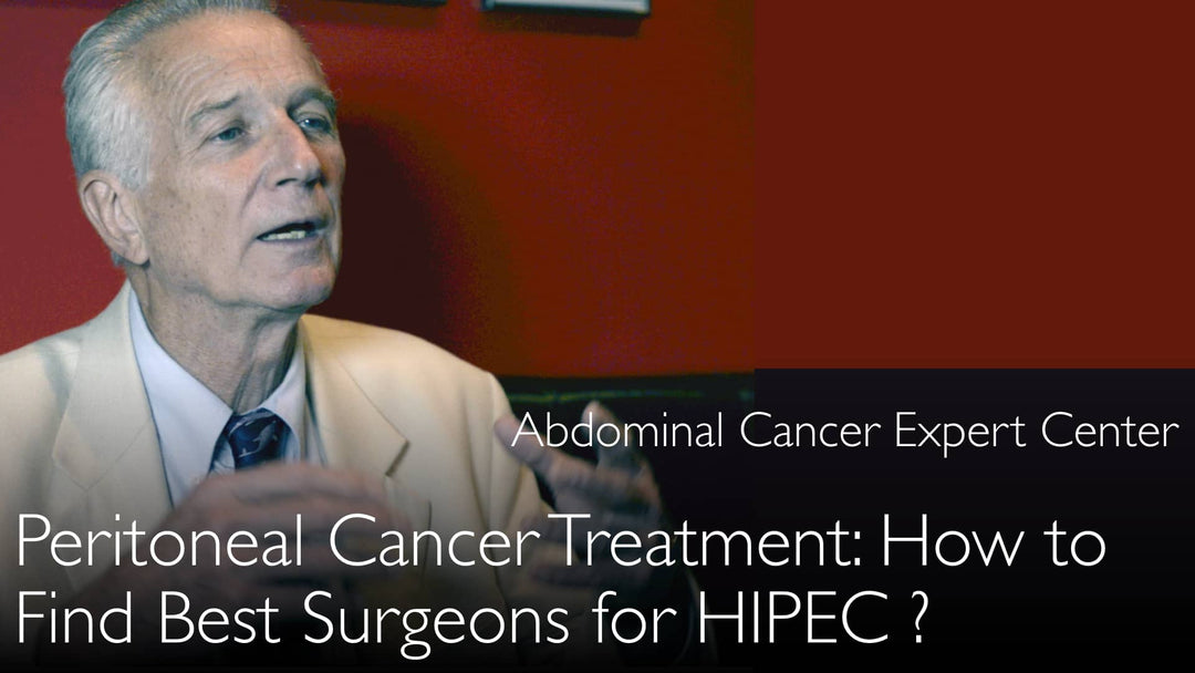 Quais são os melhores hospitais para HIPEC? Como os cirurgiões aprendem a cirurgia citorredutora para câncer peritoneal? 
 A HIPEC (quimioterapia intraperitoneal hipertérmica) é