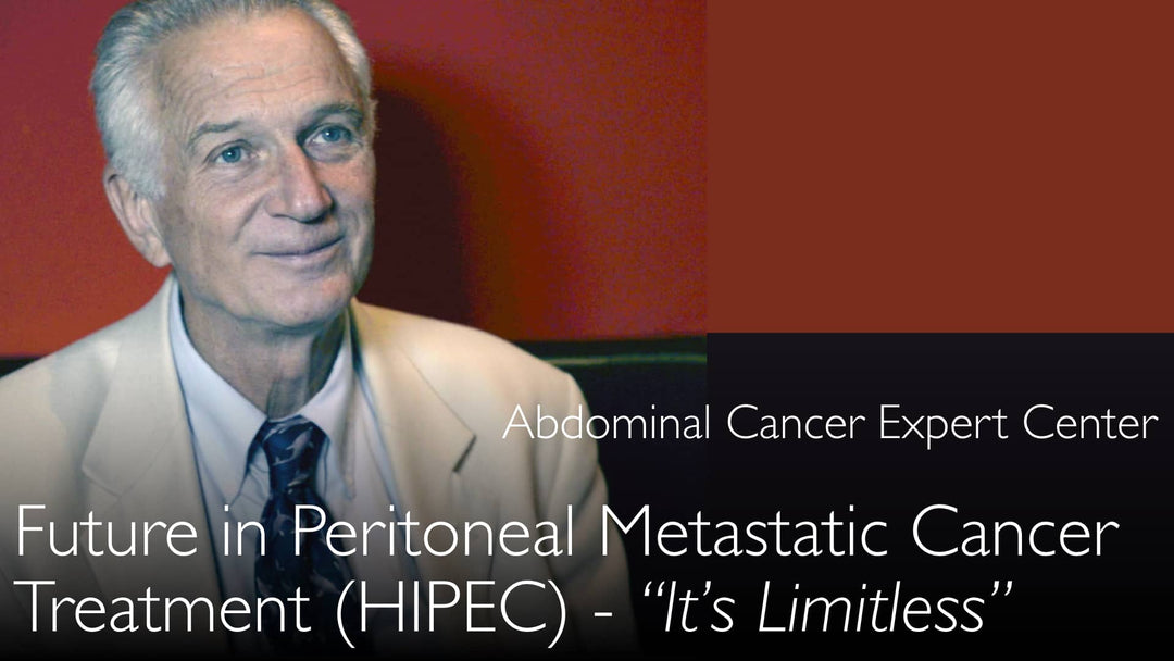 Tratamento do câncer peritoneal metastático. "O futuro é ilimitado". 12