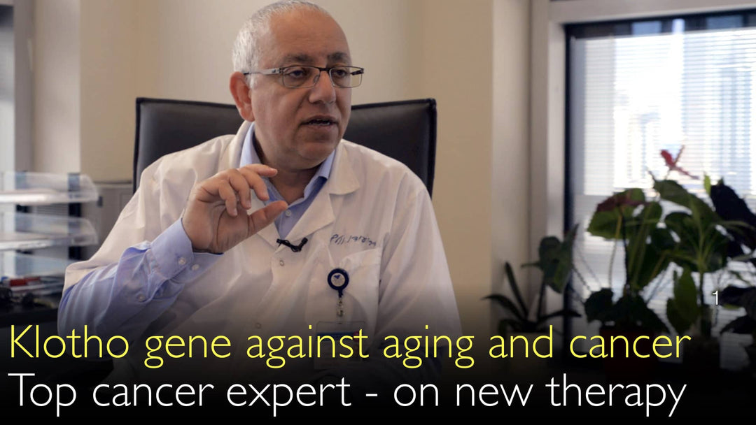 O gene Klotho oferece proteção contra o envelhecimento e o câncer. 1