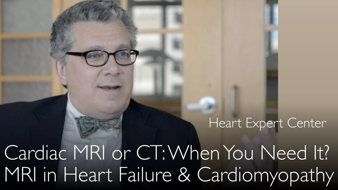 MRI in heart failure. Cardiomyopathy diagnosis by MRI. 1