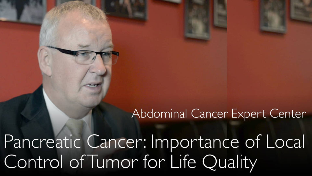 Pancreatic cancer. Quality of life depends on local control of tumor. 4