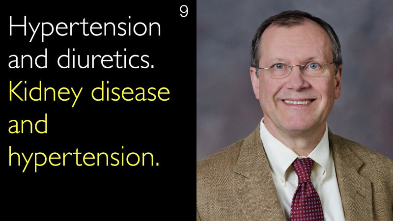 Hypertension and diuretics. Kidney disease and hypertension. 9