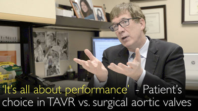 Como escolher a melhor válvula aórtica de substituição? 
 Tratamento da estenose aórtica por  TAVI  (implante de válvula aórtica transcateter) ou cirurgia convencional
