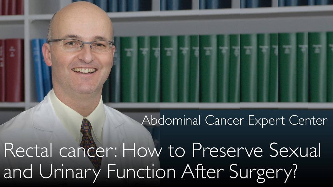 Rectal cancer surgery. How to preserve sexual function and urinary bladder function. 3