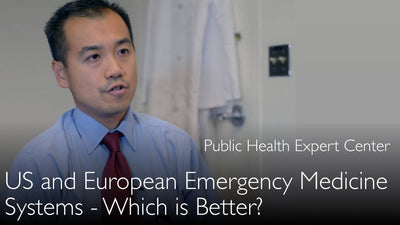 Comparação entre os Sistemas de Medicina de Emergência dos EUA e da Europa 
 Os sistemas de medicina de emergência nos Estados Unidos e na Europa apresentam diferenças